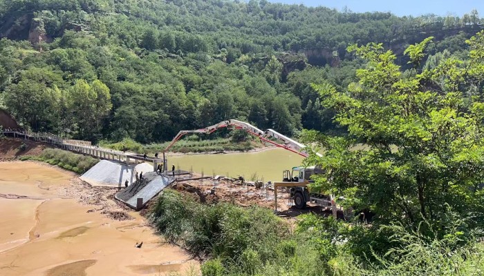 国庆攻坚正当时！正宁县四郎河项目冲刺收尾，奏响生态治理收官强音